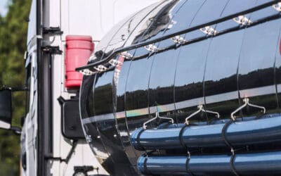 Transport chemii w cysternach